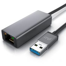 Primewire Netzwerk-Adapter USB Typ A zu RJ-45 (Ethernet), USB 3.2 Netzwerkadapter extern mit Gigabit RJ45 Anschluss