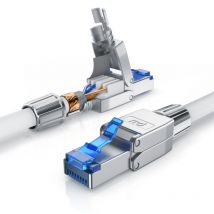 Primewire - Patchkabel cat 8 - Gigabit Ethernet lan Kabel - 40 Gbit/s - s/ftp pimf Schirmung - Netzwerkkabel - 3m