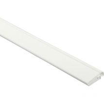 Tür- und Fensterleiste 2,2m 21x9mm weiß mit Dichtung Türleiste Türdichtung - Primo
