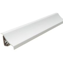 Wandanschlussleiste 260 Cm, 23 X 25 Mm, Weiß Leisten - Primo