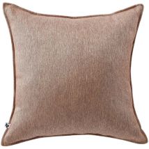 PRIMROSE - Coussin 60x60 Déhoussable Tissu Déperlant Corail