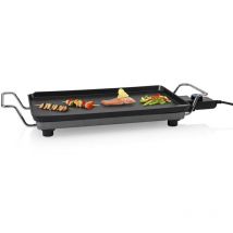 Princess - Piastra da Tavolo Chef pro Teppanyaki Griglia elettrica, 2000 w, Lega d'alluimnio, Nero