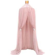 Princess bed canopy with lace, children's mosquito net, round, dome, play tent, hanging decoration for baby child, indoor and outdoor