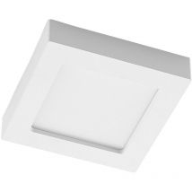 PRIOS Lámpara de techo LED 'Alette' en Blanco Aluminio