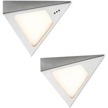 Unterschrankleuchten (Unterbauleuchte) 'Odia' aus Edelstahl dimmbar mit Bewegungsmelder für Wohnzimmer & Esszimmer von Prios