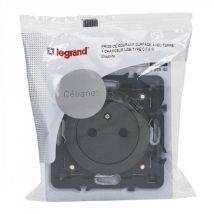 Legrand - Prise de courant 2P+T 16A avec chargeur usb Type c à composer - Céliane - Graphite