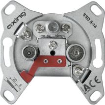 Prise antenne tv, fm, sat Axing ssd 5-07 encastré Prise terminale