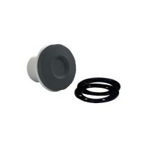 Prise Balai pour piscine - gris anthracite