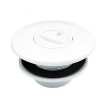 Pièce à sceller piscine - Prise balai avec joint et écrou Norm Coque/Béton - Blanc de AstralPool