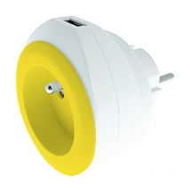 Chargeur usb 2.4A+16A+Cable 3en1