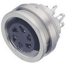 09-0112-00-04 Cosse cylindrique mâle embase femelle Nombre total de pôles: 4 Série (connecteur rond): 723 1 pc(s - Binder