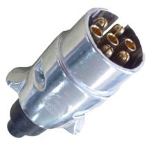 Oc-pro - Prise remorque male aluminium 7 plots 12 volts