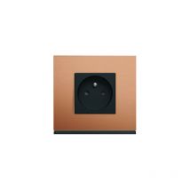 Prise complète Gallery Matiere copper alu