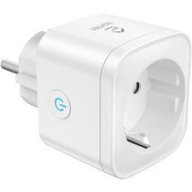 Aiperq - Prise Connectée WiFi (Type f), Prise Intelligente eightree, Compatible avec Alexa, Google Home, SmartThings, Suivi de la Consommation