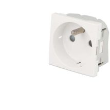 Efapel - Prise De Courant 16a 2p+t Automatique Quadra & Latina (45x45)