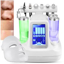 Bio - RF Hydro Scrub équipement de soins du visage peau d'eau Beauty machine 7 en 1