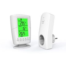 Prise De Thermostat Sans Fil Programmable Ac220v-240v 16a Small Eu Ts-2000-eu - Msbd