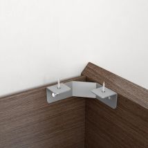Structure Corner Support R.460130 - Support d'angle pour étagère d'angle (semi-flexible)