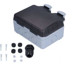 Prise étanche extérieure, Double prise Standard française avec interrupteur, accessoires d'alimentation, 250V, 16a
