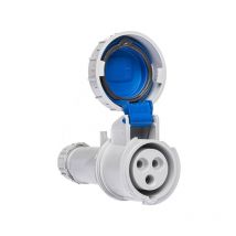 Prise femelle 2P+T 16A IP44 - Étanche IP67 ou IP44 - IP67 - Fiche femelle 2P+T - 16A - 230V