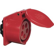 Prise Femelle Cee 16 A Sirox 603.156 400 V Rouge 1 Pc(s)