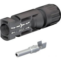 Prise femelle, fiche mâle MC4 32.0015P0001-UR PV-KST4/6I-UR Stäubli Contenu: 1 pc(s) V130593