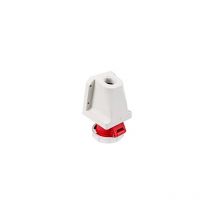 PCE - prise fixe 16A 4P 400V rouge IP67 /sans presse-étoupe/ 1142-6 MASK5907711117094