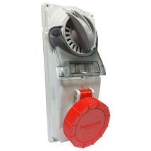 Palazzoli - Prise Industrielle Interverrouillée cee 3P+N+E 16A 400V IP67 fusible