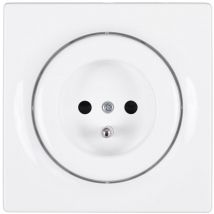 Prise de courant Fibaro Walli n Type e Blanc