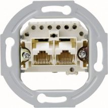 1 pièce insert prise réseau aluminium 33369401 - Kopp