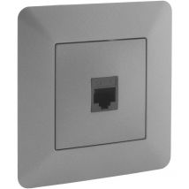 Zenitech - Prise réseau RJ45 CAT6 Titanium - Artezo