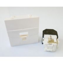 Pouyet Corning 981980 Prise 1RJ45 9 Points 45x45 Cat - blanc