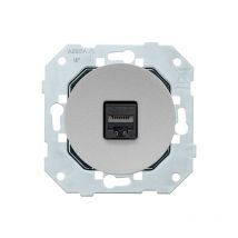Prise rj45 cat6 alu glossy dom Fontini