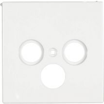 Enjoliveur - pour prise tv-fm-sat - ls - blanc Jung ls990satww - Blanc