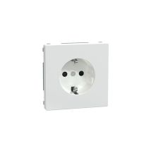 Prise de courant schuko complète blanc MTN2300-6035 série D-Life de Schneider