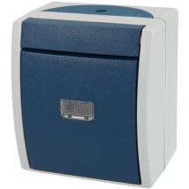 Wechselschalter b&j ocean blau/grün busch-jaeger 1085-0-1613