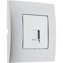 Prise téléphone RJ45 - Silver - Simplea Zenitech
