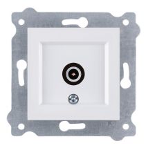 Prise tv avec filtre Blanc Exen