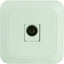 Prise tv en saillie Celesta - Blanc DIO