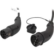 Prise voiture electrique EU - Rallonge 5m 32A monophase 3x6mm2 + 1x0.5mm2