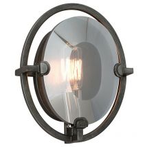 Prism 1 Light Wall Sconce Graphite, Crystal
