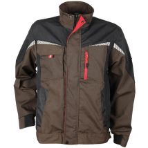 Prisma All Seasons' Arbeitsjacke' Bundjacke braun Größe 58