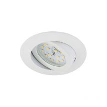 Led da incasso orientabili, diametro 8,2 3000k, 400 lumen 5W bianco luce calda
