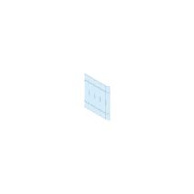 Schneider - PrismaSeT p Active - Kit interruption écran latéral - Forme 2 - LVS04924