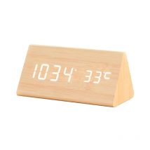Rosemary - Prismenthermometer mit natürlichem Kieferneffekt-Finish – Otio
