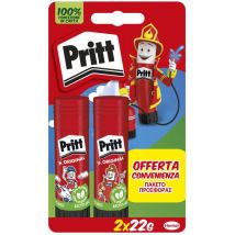 Pritt - Colla stick henkel grandezza media 22g 2pz - 1445001