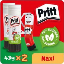 Pritt Original Glue Stick 43g PK2