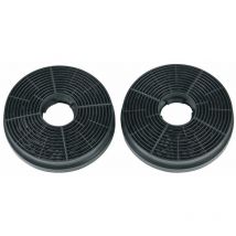 Filtre à charbon (2pcs) d'origine Privileg CF130