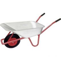 Schubkarre 85L Bauschubkarre 160kg Gartenkarre Luftreifen verzinkt - Pro-bau-tec