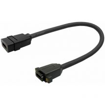 Prohdmihdffwp cable hdmi 0,25 m hdmi tipo a (Estándar) Negro - Vivolink